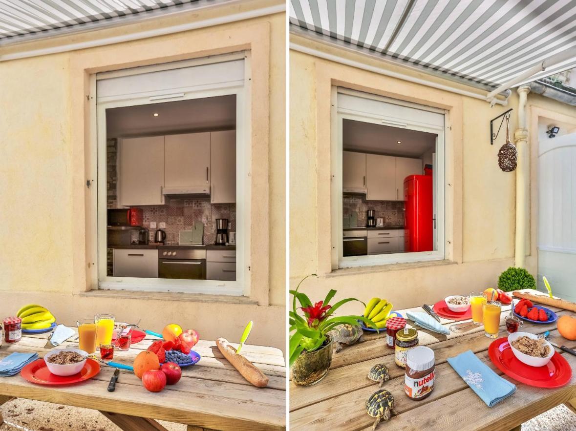 Le Refuge Avec Terrasse Et Jardin, En Plein Centre-Ville, Gare 5 Minutes A Pieds نيس المظهر الخارجي الصورة