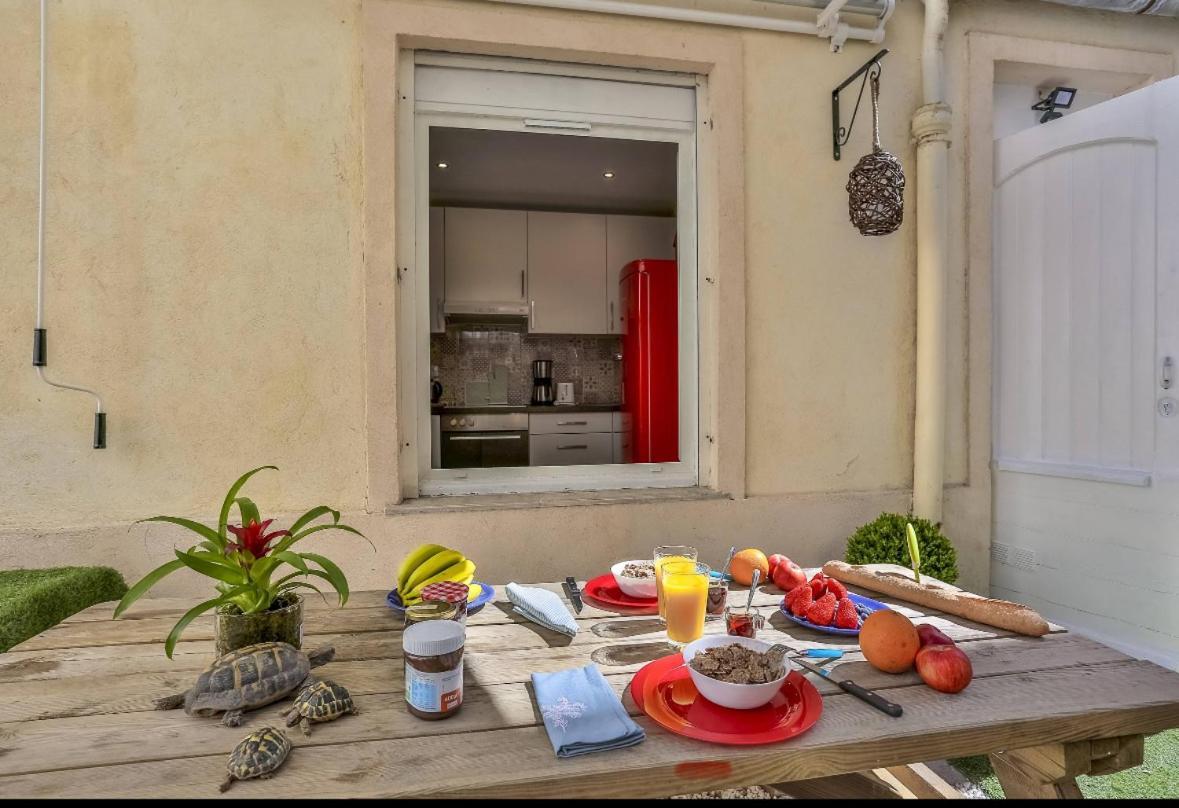 Le Refuge Avec Terrasse Et Jardin, En Plein Centre-Ville, Gare 5 Minutes A Pieds نيس المظهر الخارجي الصورة